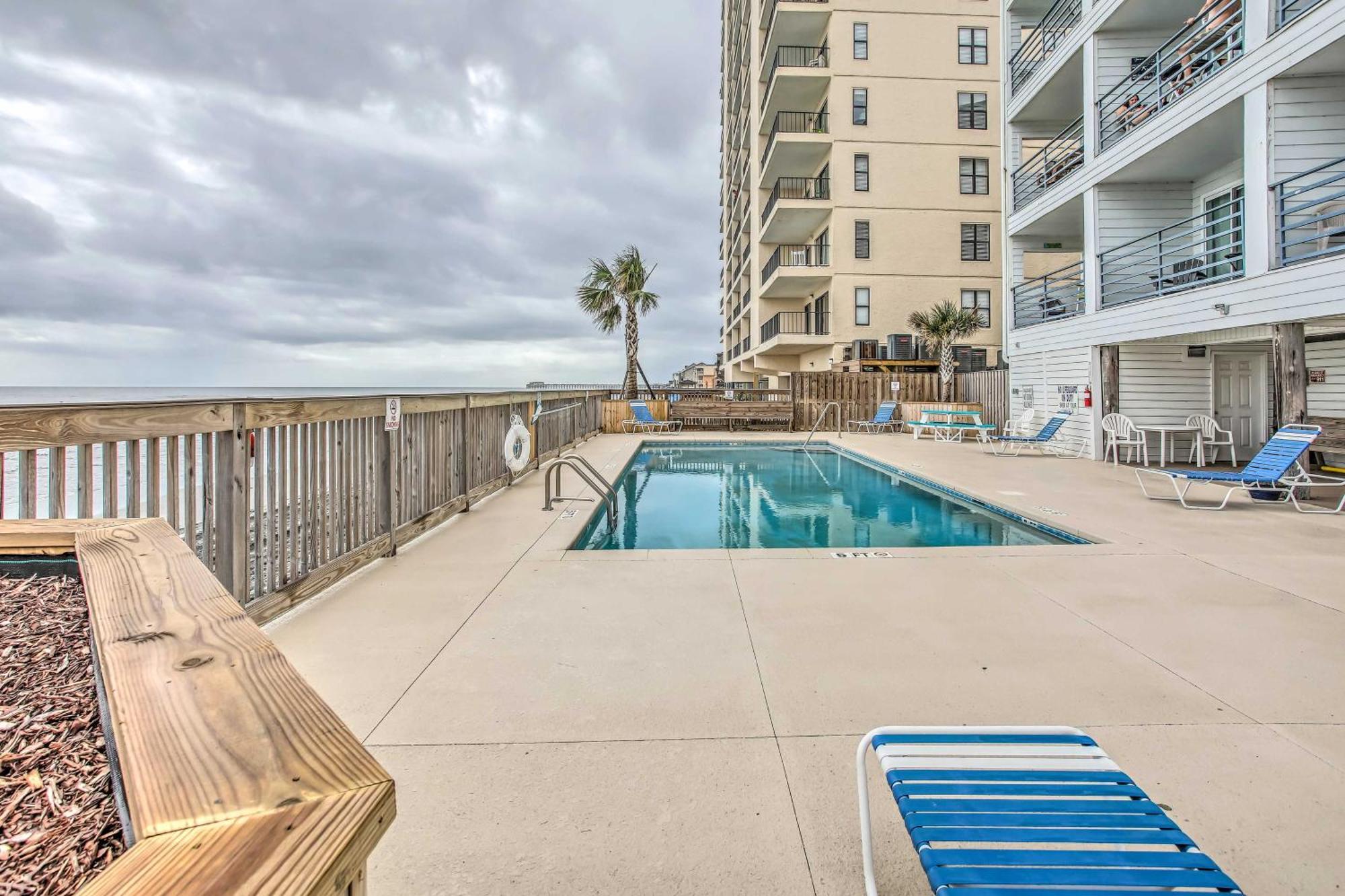 Murrells Inlet Condo On Garden City Beach! Myrtle Beach Kültér fotó